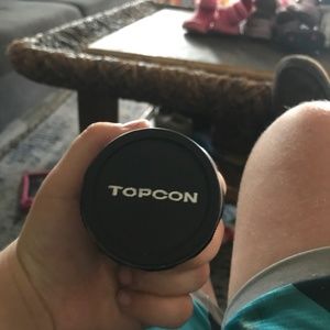 Topcon camera lens